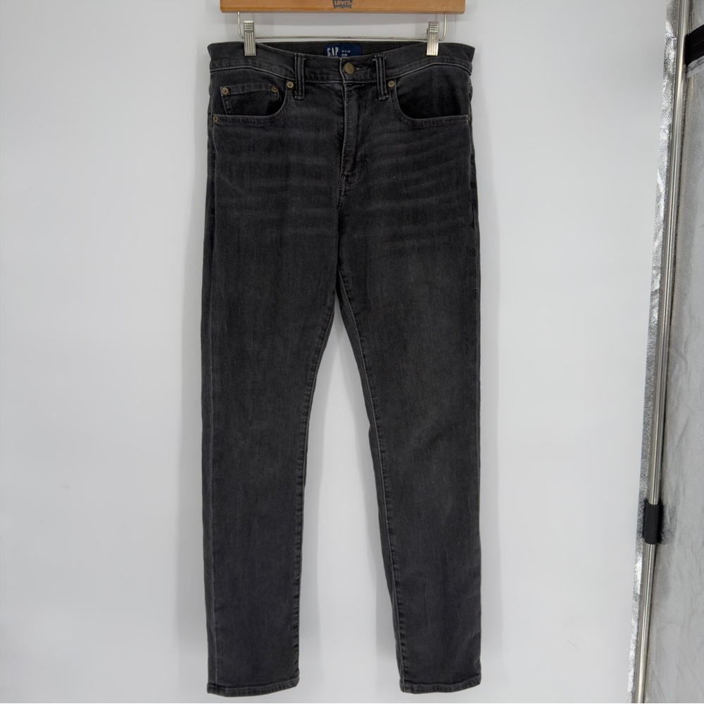Gap Black Slim Fit Jeans Sz 31x32